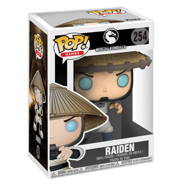 Funko POP #254 Mortal Kombat X Raiden Figure